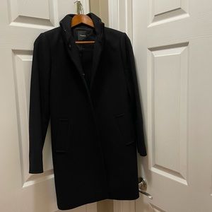 Theory Cashmere & Wool 3/4 Length Coat